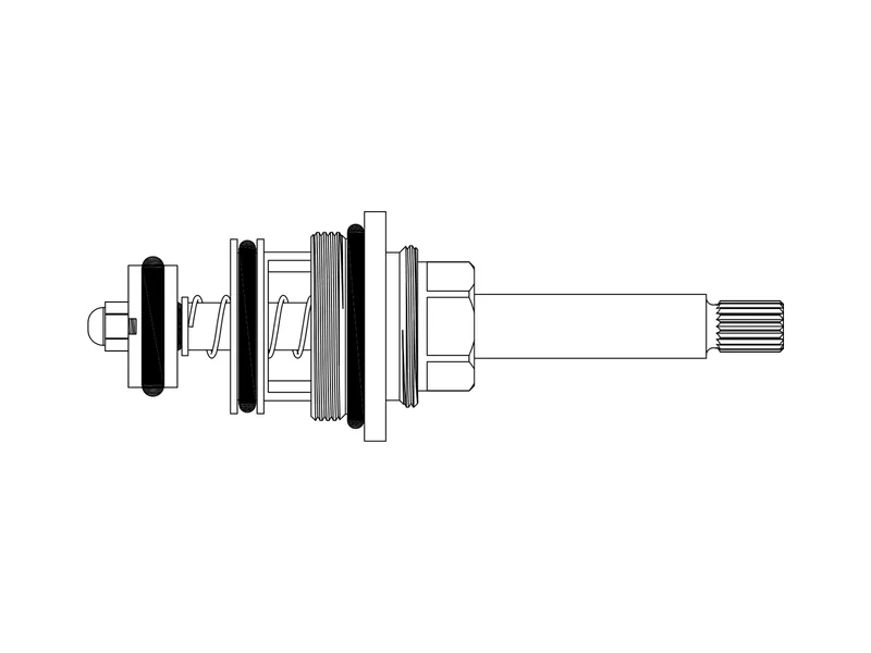 Dornbracht 431630 Replacement Diverter Stem