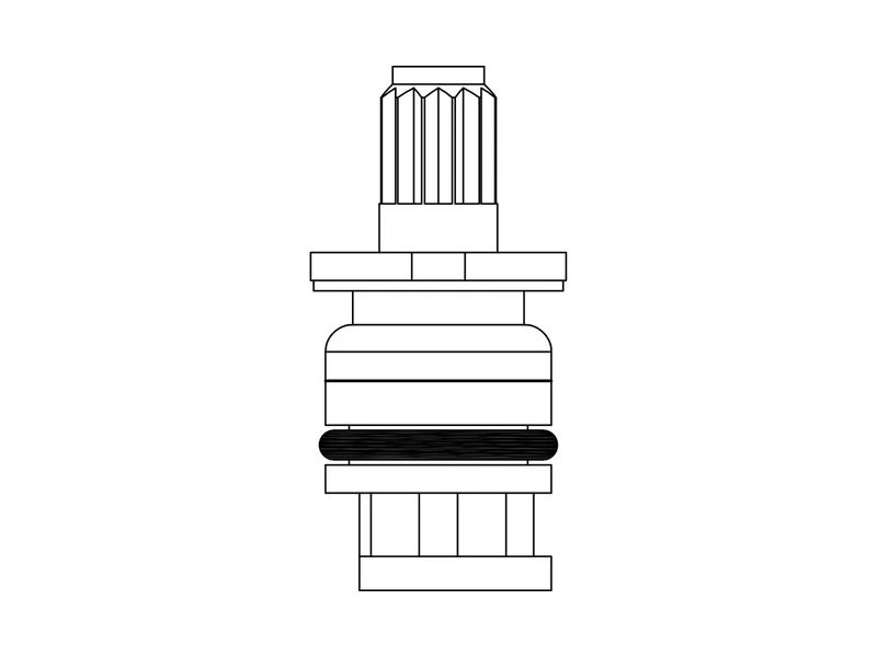 Bradley 400-08190 Replacement Stem Unit