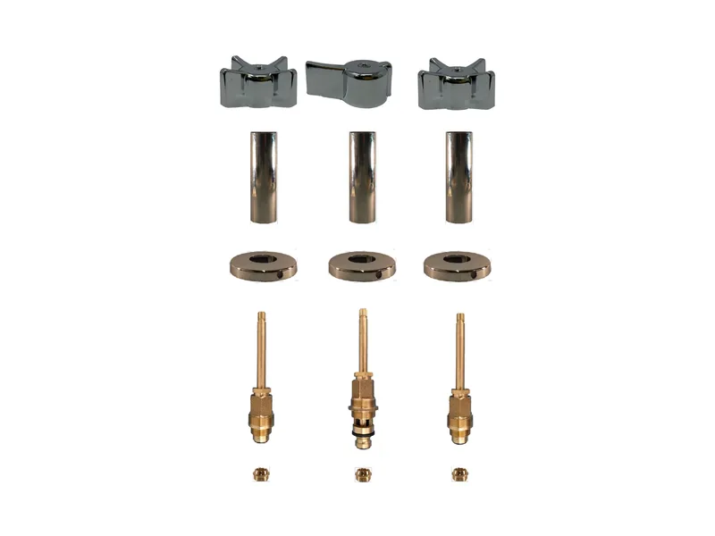 3-Valve Rebuild Kit for Gerber, Mixed Handles