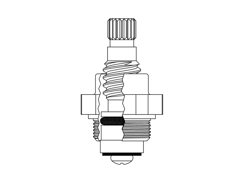 Briggs DIV10653 RH Replacement Stem Unit