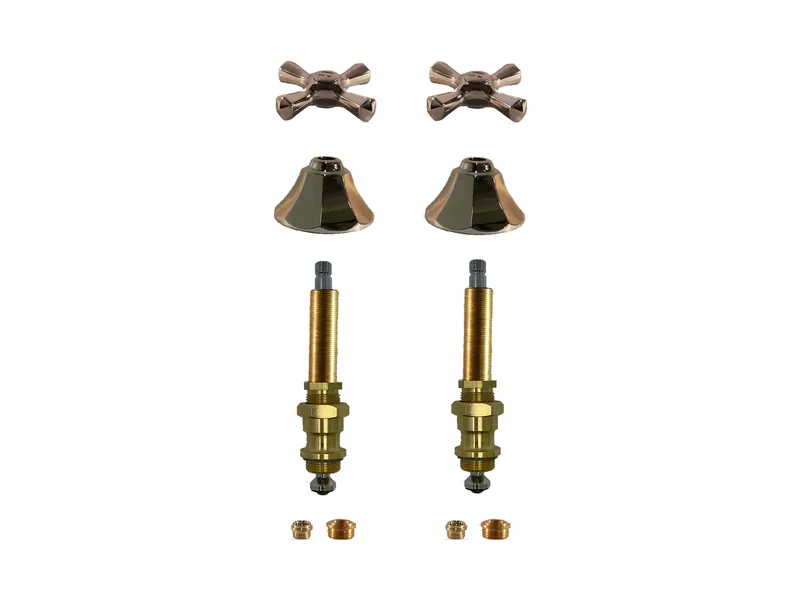 2-Valve Rebuild Kit for Sayco, Cross Handles with 409611 Stems