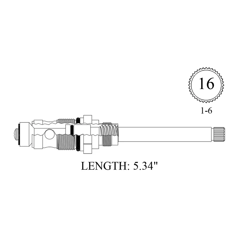 Kohler 433231 Replacement Diverter Stem
