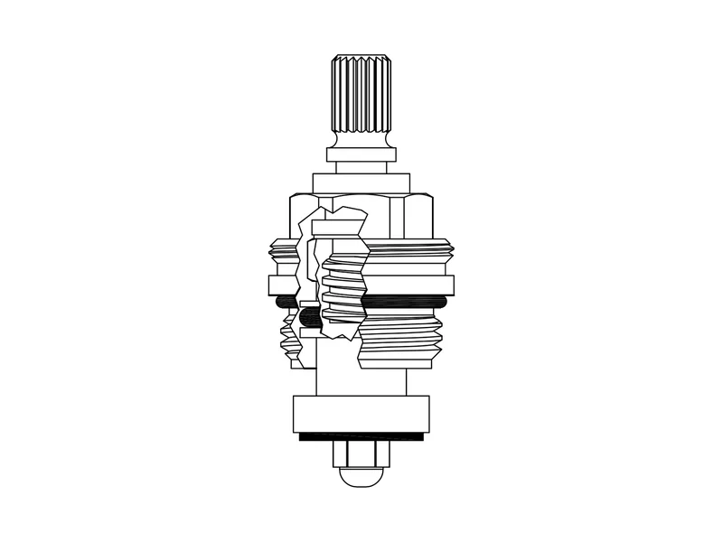 Dornbracht 9090030230190 Replacement Non-Rising Unit
