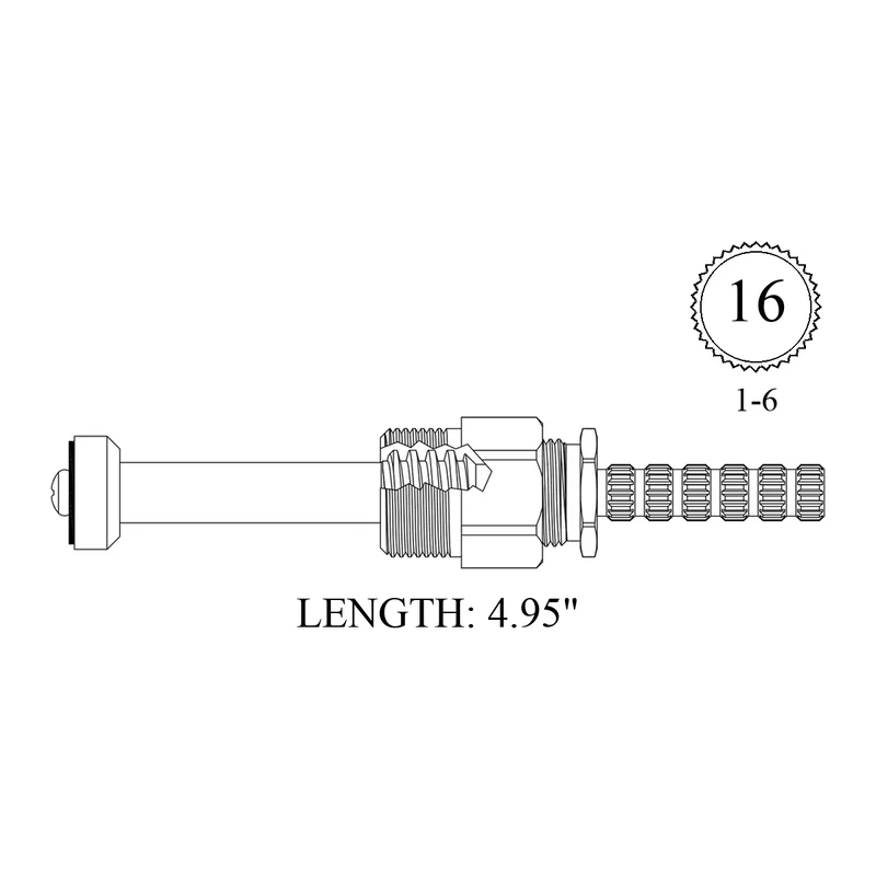 Phylrich 415641 Replacement Stem Unit