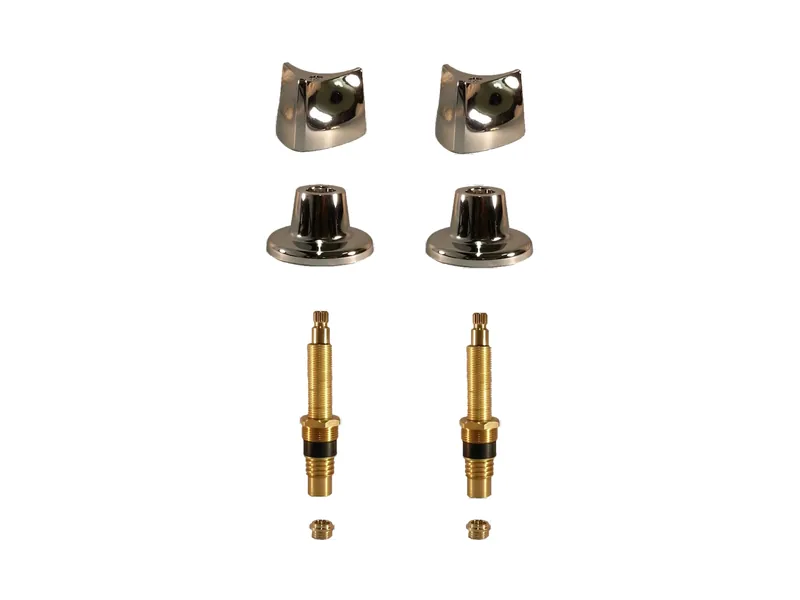 2-Valve Rebuild Kit for Crane, Blade Handles with 408321 Stems