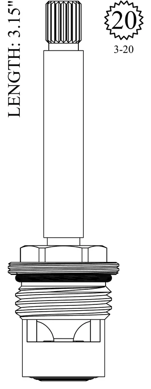 LF467381 Replacement Ceramic Disc Unit