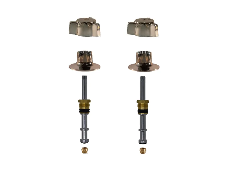2-Valve Rebuild Kit for Barnes, Cross Handles with 412201 Stems
