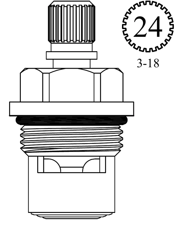 LF451201 Replacement Ceramic Disc Unit