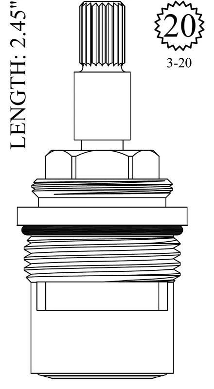 Kohler 74502 Replacement Ceramic Disc Unit