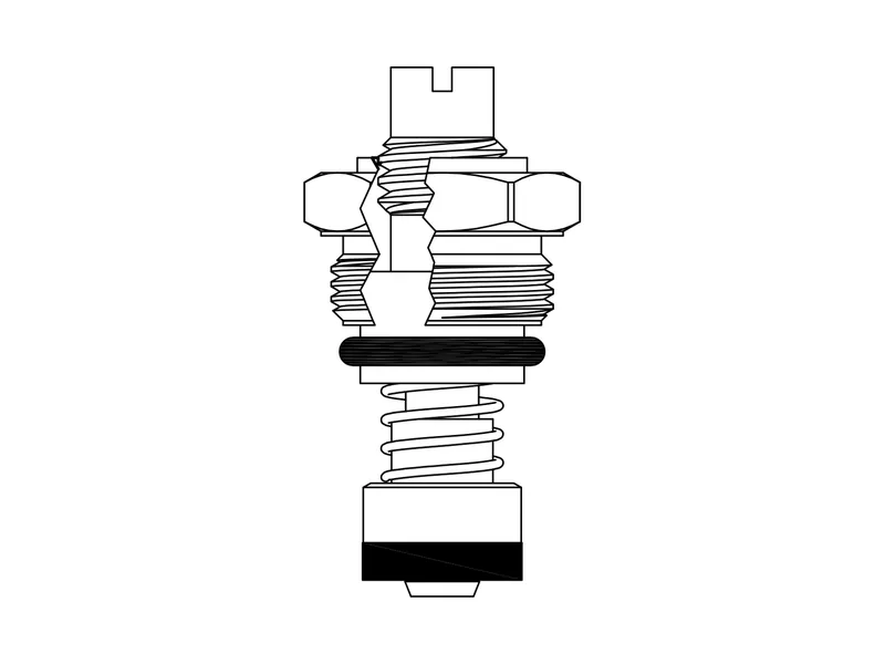 American Standard 10527-0070A Replacement Stem Unit