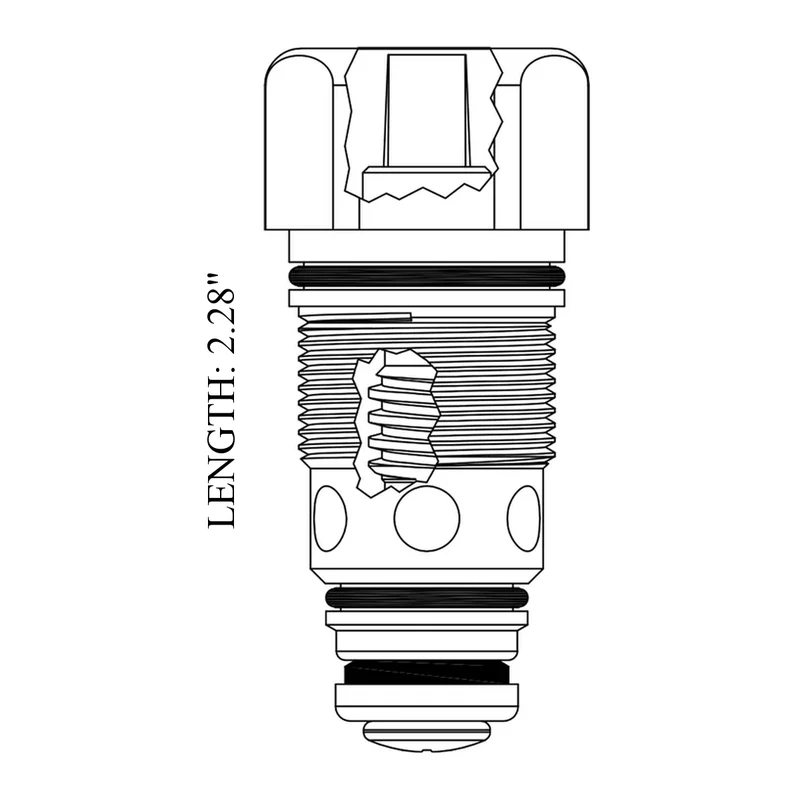Acorn 0525.011.002 Replacement Stem Unit