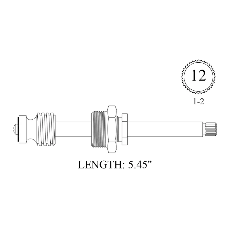 Briggs 420351 Replacement Stem Unit