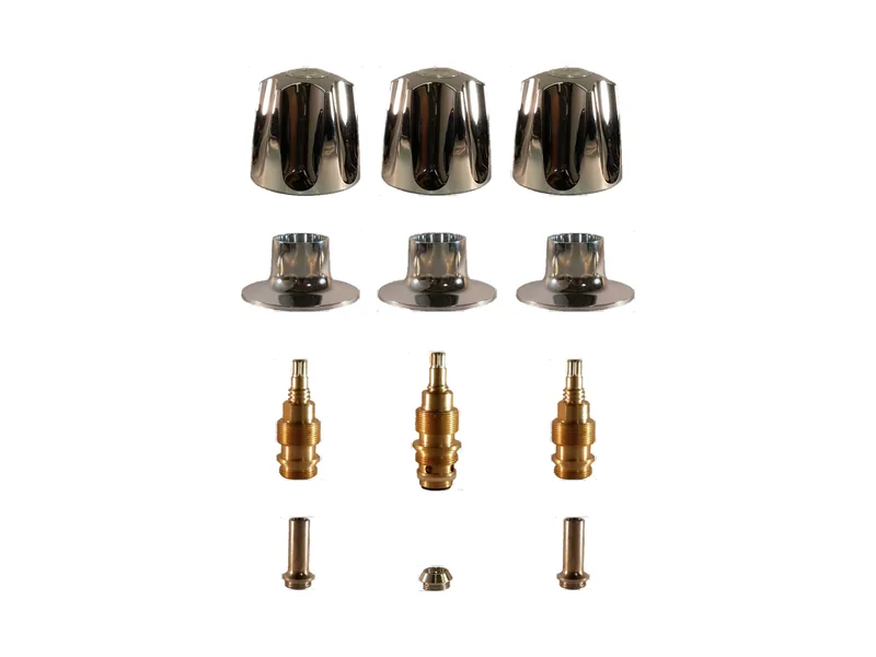 3-Valve Rebuild Kit for Pfister, Knob Handles with 401311 Stems