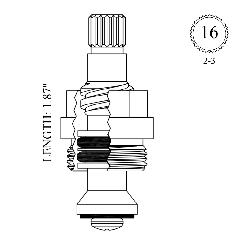 Sayco LF456081 Replacement Stem Unit