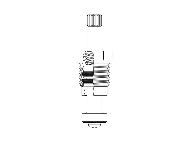Central Brass G-458-KR Replacement Stem Unit