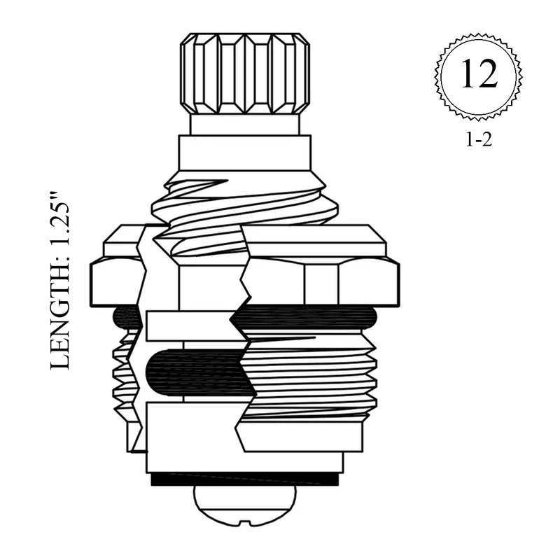 Eljer LF450861 Replacement Stem Unit