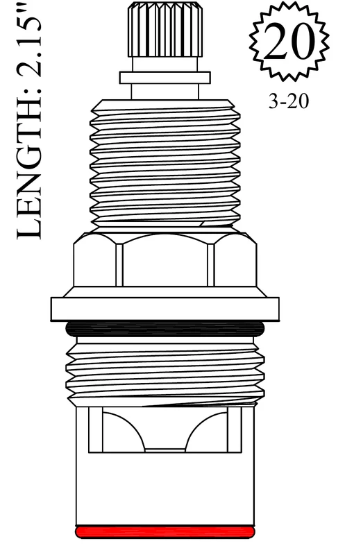 LF460841 Replacement Ceramic Disc Unit