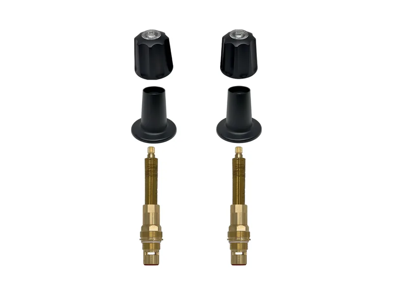 2-Valve Rebuild Kit for Gerber, Knob Handles with 422411 Stems (GE142-MB)