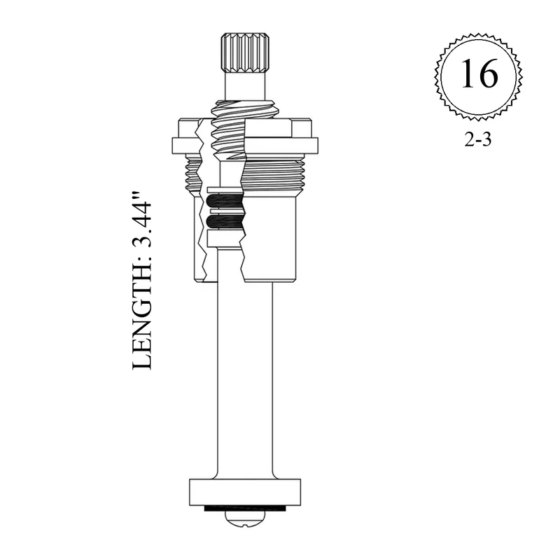 Gerber 98-999 Replacement Stem Unit