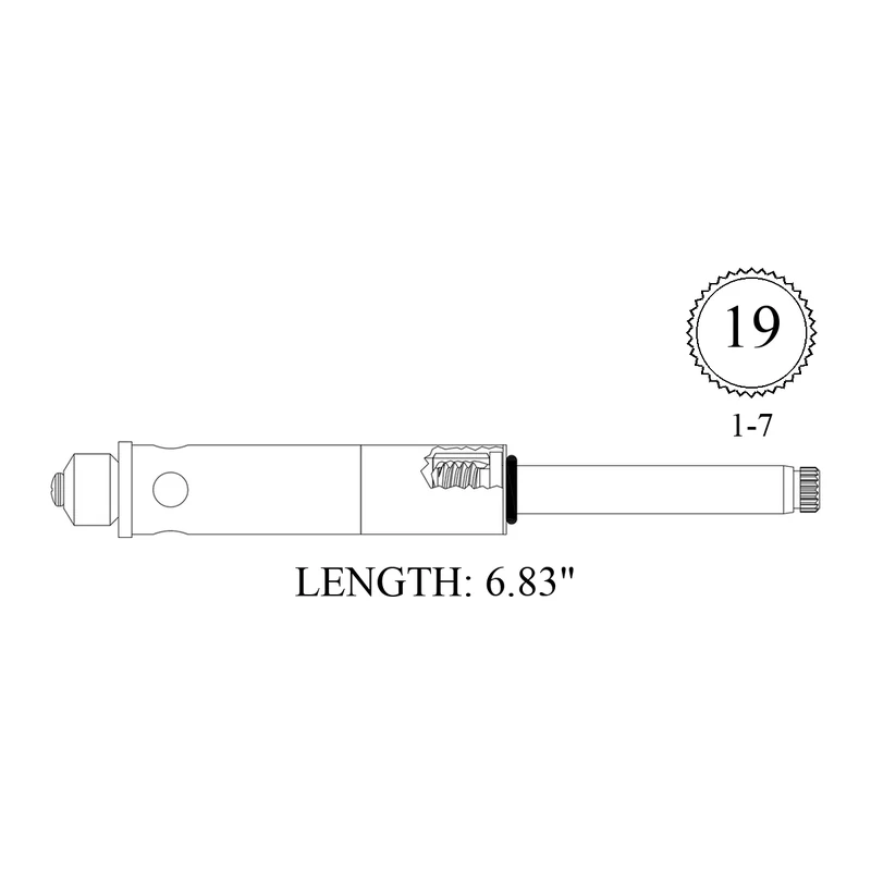 Kohler 439312 Replacement Diverter Stem