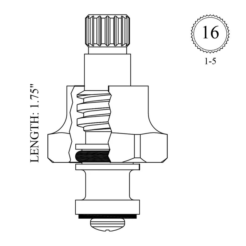 Sterling Faucet A8358 Replacement Stem Unit
