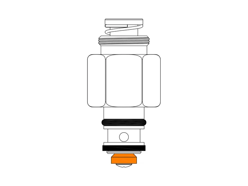 Willoughby 600276 Replacement Stem Unit