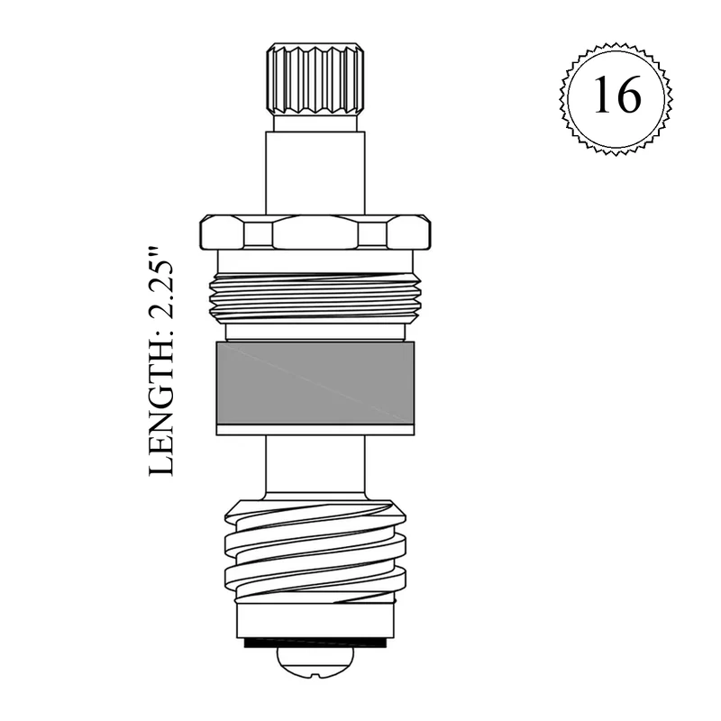 American Standard 55546-04 Replacement Stem Unit