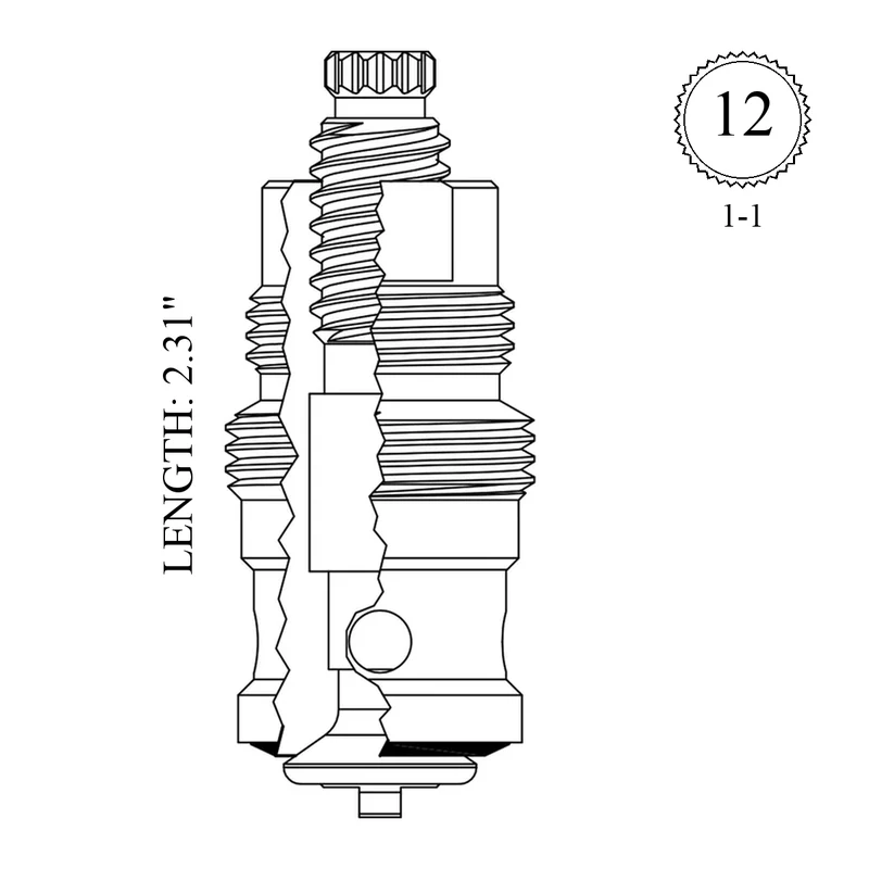 Crane FB8552 Replacement Stem Unit