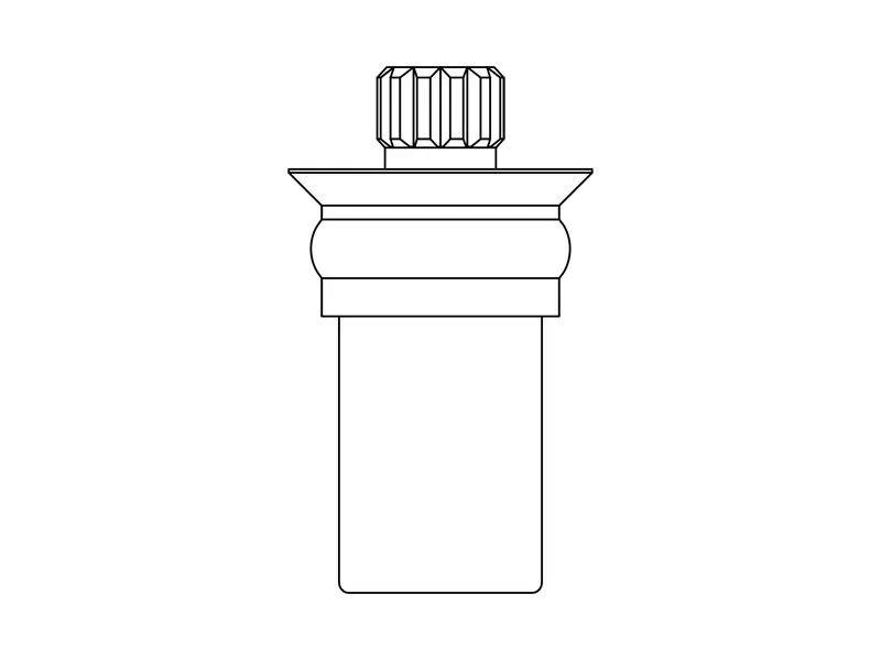 Artistic Brass 122280 Replacement Handle Adapter