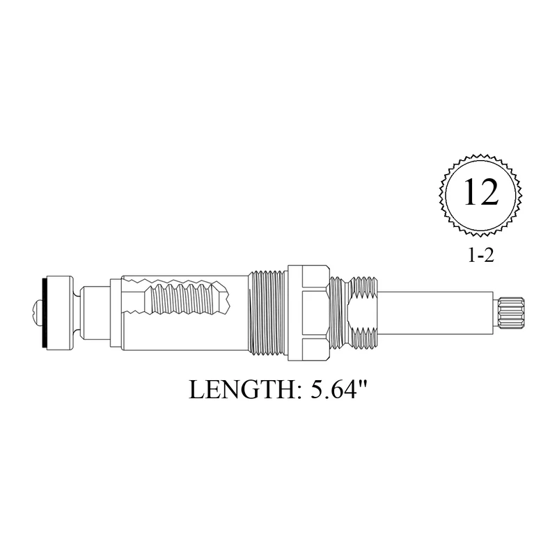 Crane LF480111 Replacement Stem Unit