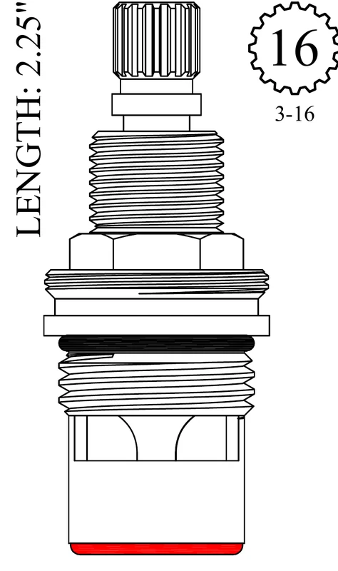 LF461361 Replacement Ceramic Disc Unit