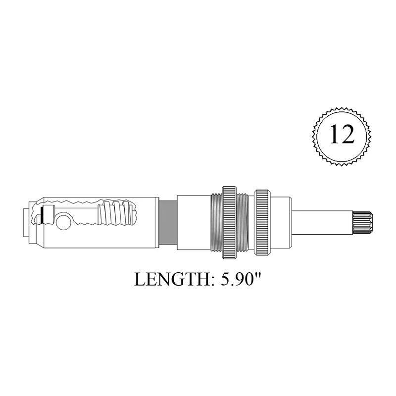 Mueller 423451 Replacement Stem Unit