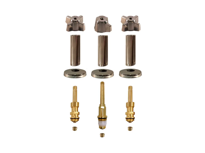 3-Valve Rebuild Kit for Sterling, Cross Handles with 402821 Stems