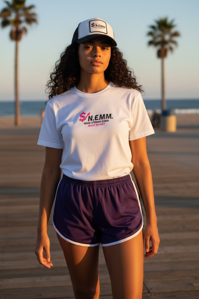 MEMM Women's Athletic Shorts - Purple
