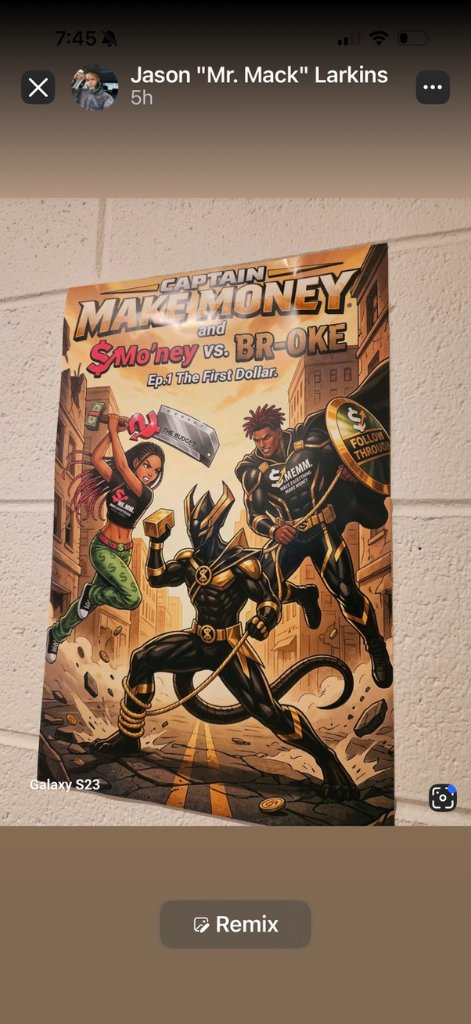 Captain Make Money Comic