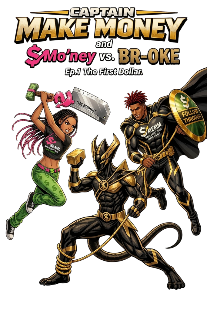 Captain Make Money and $Mo'ney vs. BR-OKE - Ep.1 The First Dollar