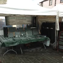Lakeland Slate market stall