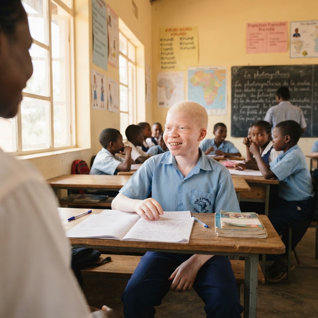 Kayanza, Burundi : vivre avec l'albinisme entre discrimination scolaire et dangers solaires