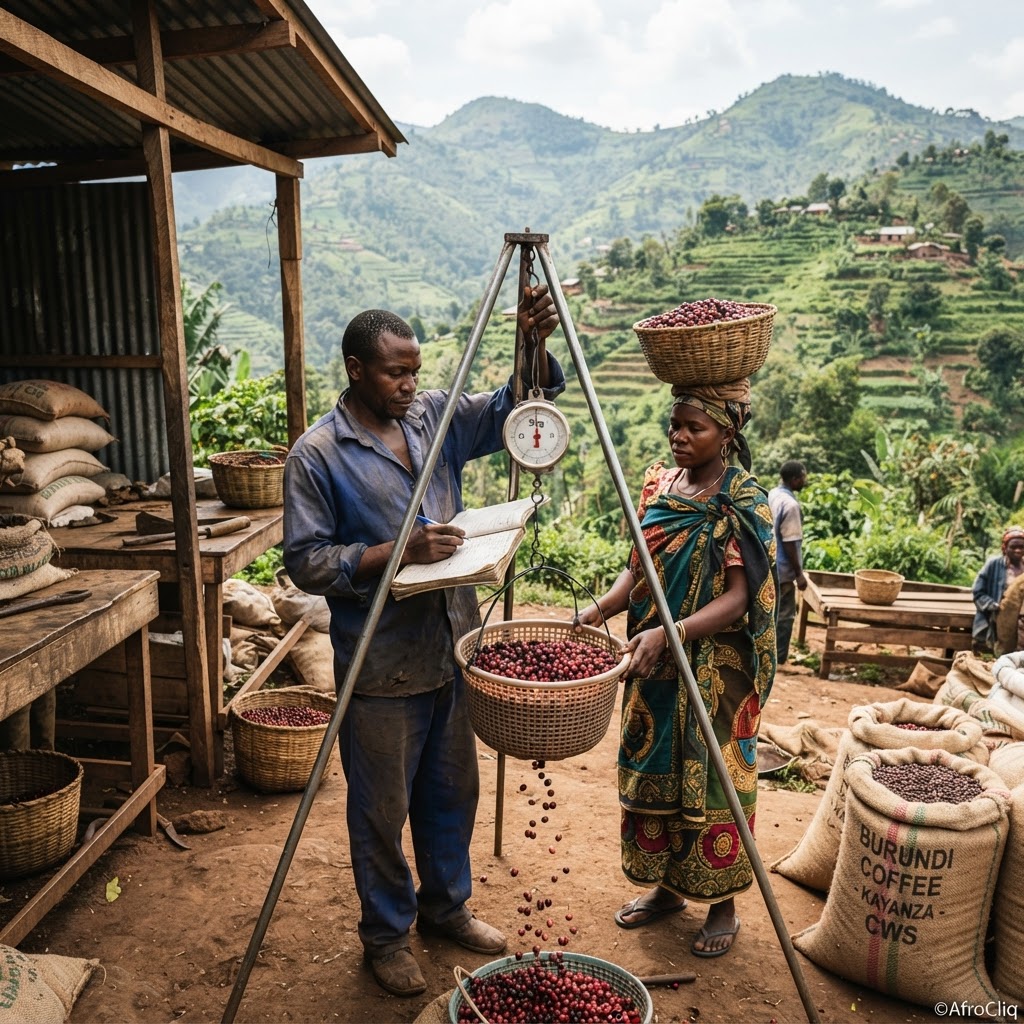 Burundi : près de 200 000 caféiculteurs concernés par le dernier paiement de la campagne 2026-2027