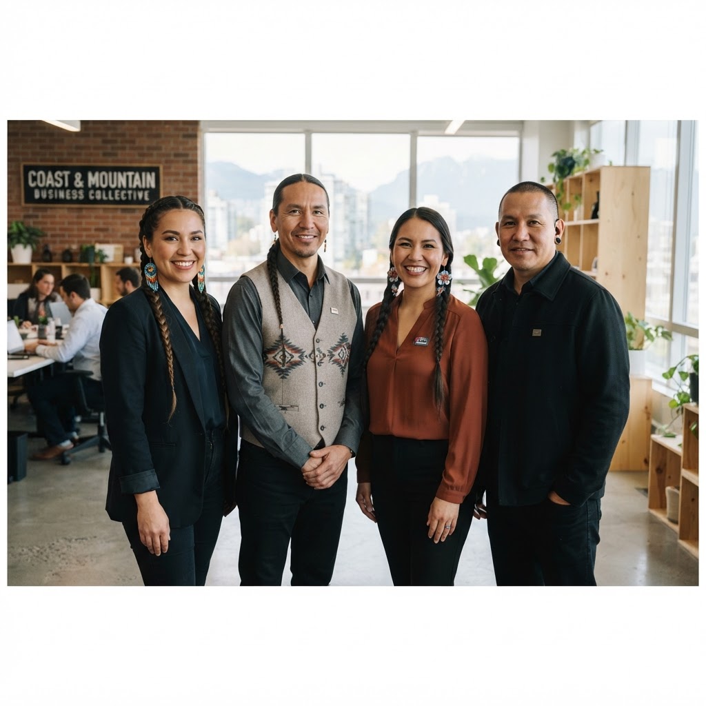 Stylized illustration representing Indigenous Owned Businesses