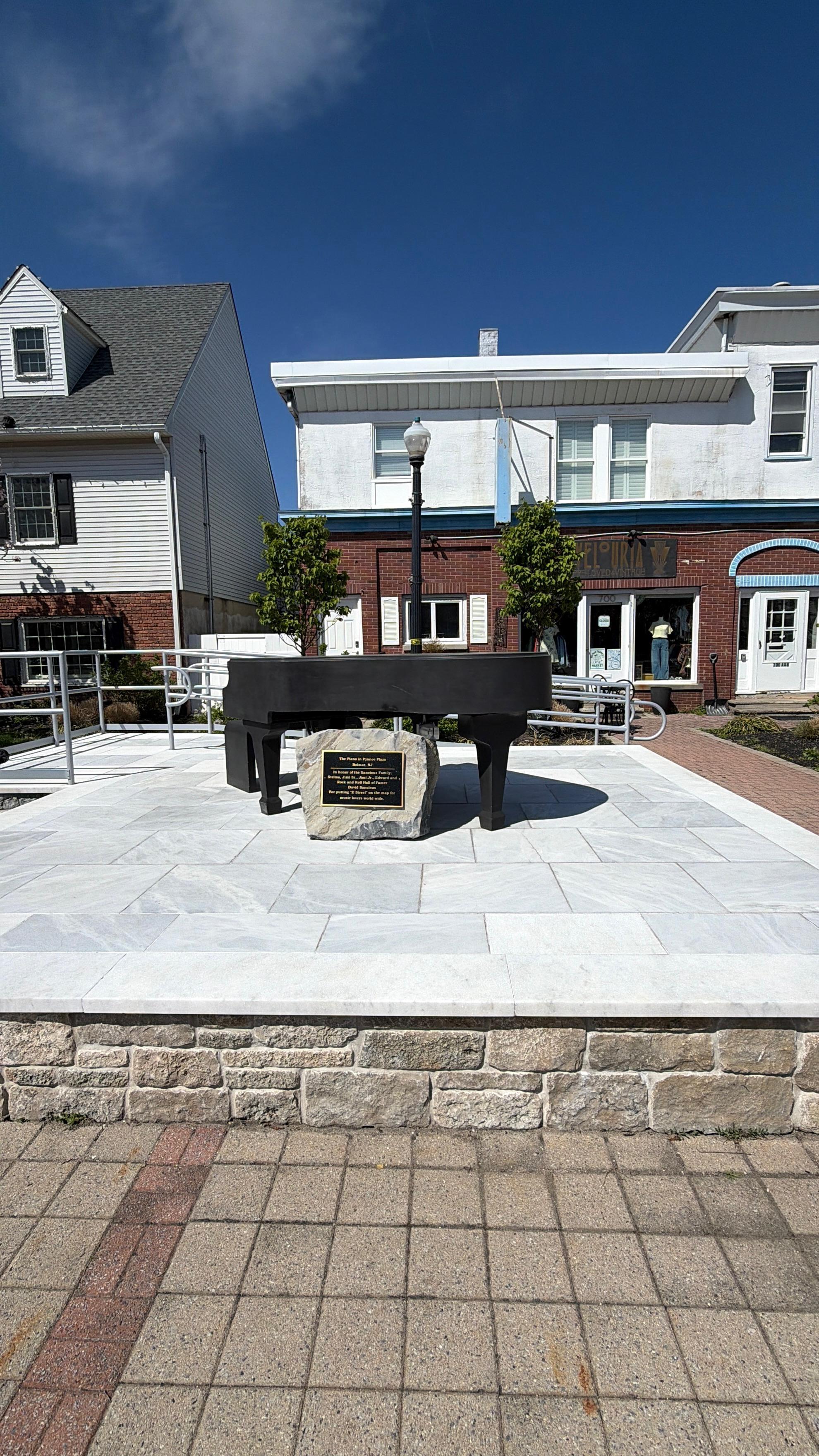 Cadenza piano at Downtown Belmar, Belmar, NJ