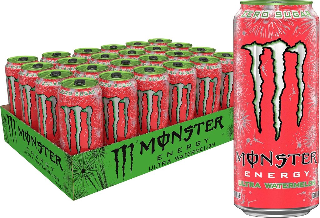 Monster Watermelon Energy Drink 500ml Γ 24