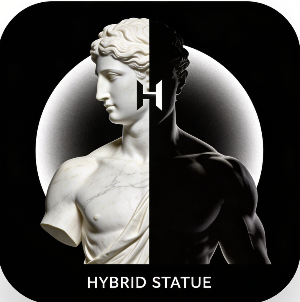 Hybrid Statue