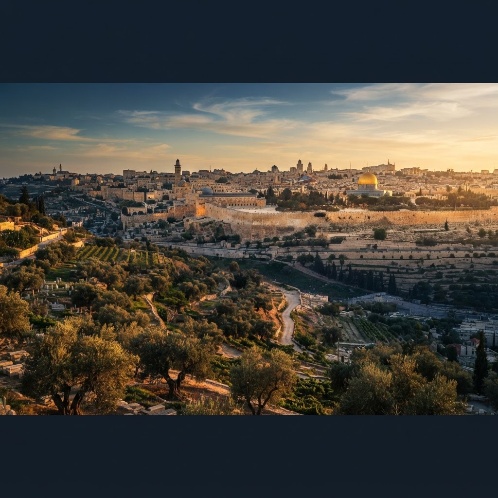Mount of Olives - (John 8:1)