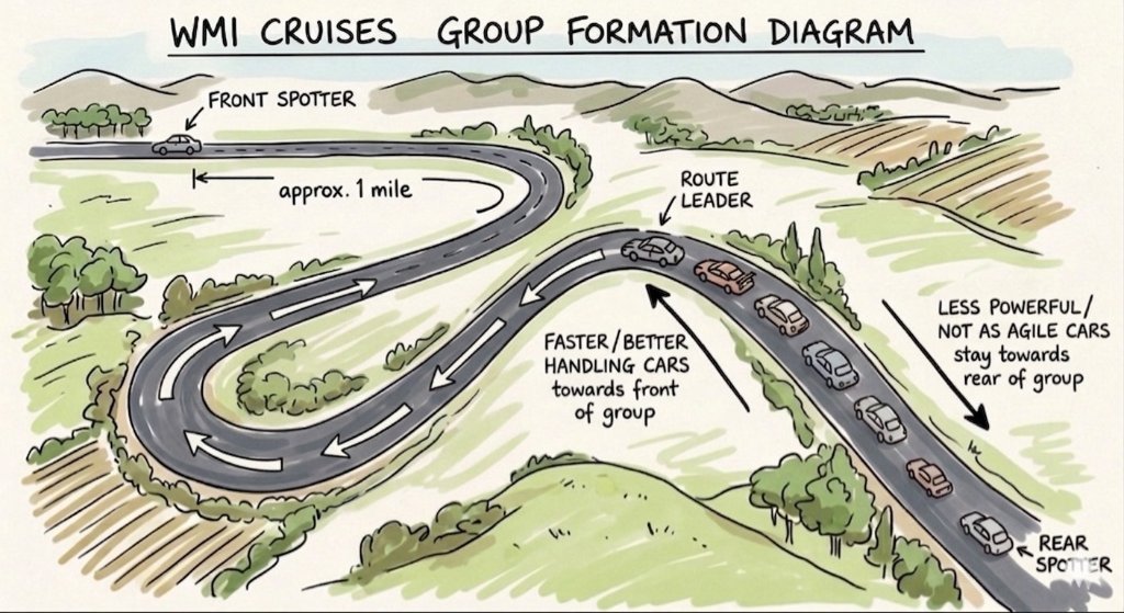 WMI Cruises Group Formation Diagram