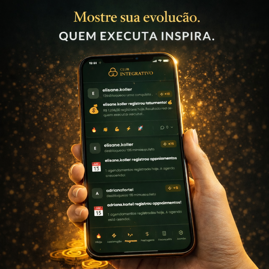 Rodeada de profissionais que também estão crescendo