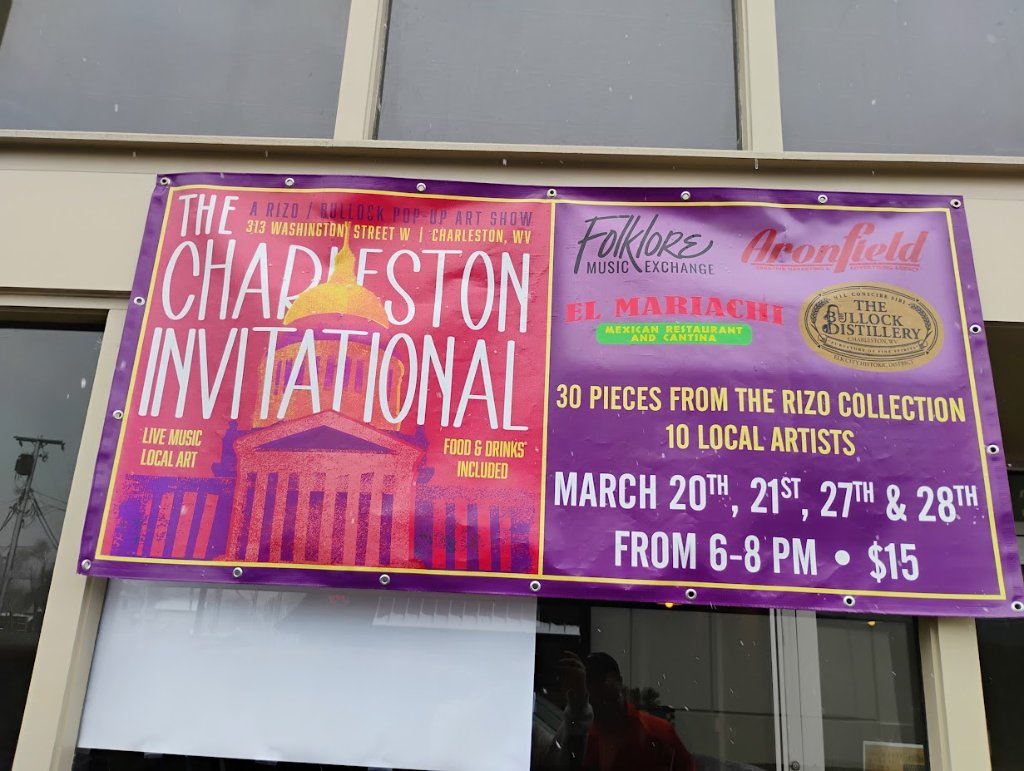 The Charleston Invitational Banner — 313 Washington Street W