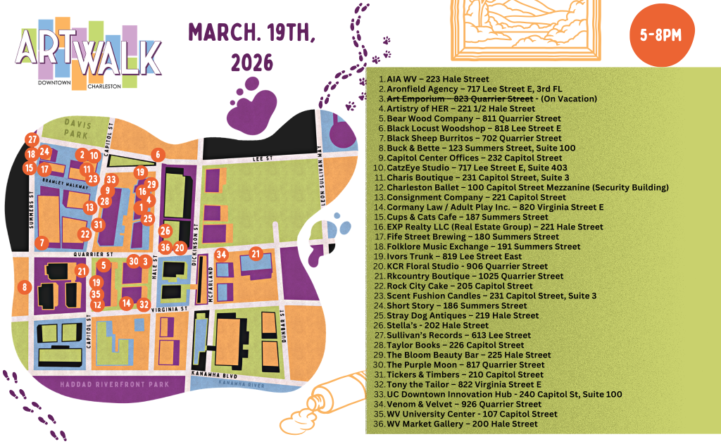 ArtWalk 2026 Schedule