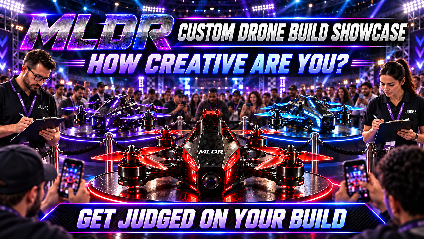 MLDR Custom Drone Build Showcase