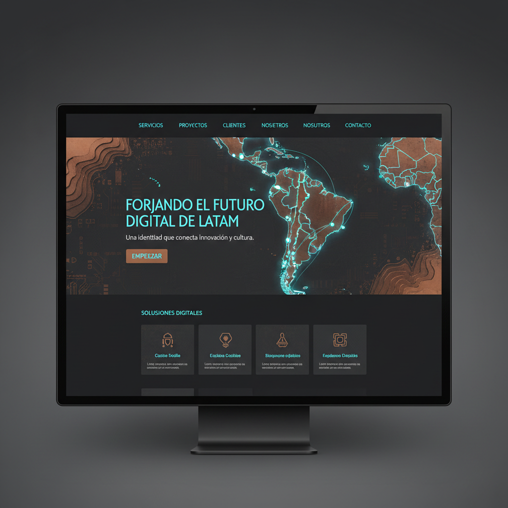 Mockup tema Neo-Chile